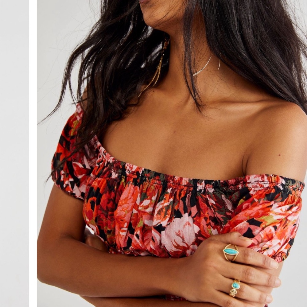 Free People Wrenn Smocked Mini Dress